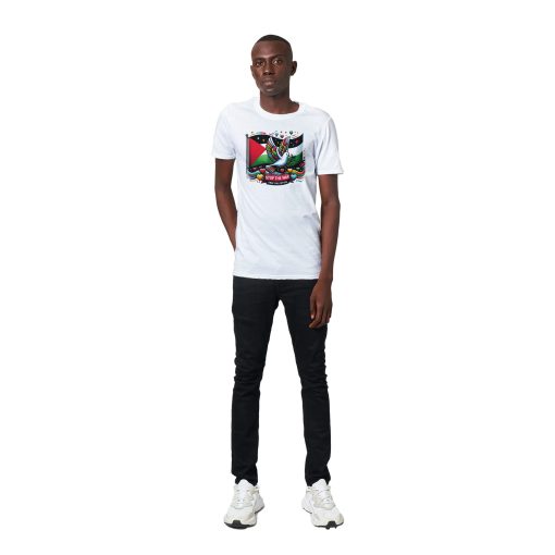 Children's t-shirt with Free Palestine design for peace